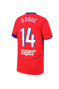 Fotbalové Dres Paris Saint-Germain Desire Doue #14 Třetí Oblečení 2025-26 Krátký Rukáv